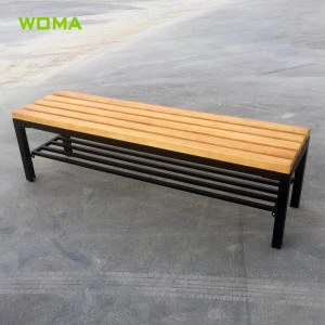 لکڑی سٹیل بینچ